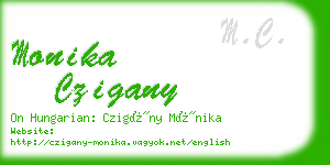 monika czigany business card